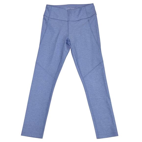 NWT Outdoor Voices 3/4 Warmup Leggings sz Small Lilac Blue Compression Active - Picture 2 of 9